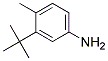 3-(1,1-DIMETHYLETHYL)-4-METHYLBENZENAMINE 结构式