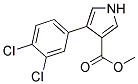 4-(3,4-DICHLOROPHENYL)-1H-PYRROLE-3-CARBOXYLIC ACIDETHYL ESTER 结构式