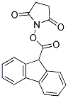 N-(9H-9-Fluorenylcarbonyloxy)Succinimide 结构式