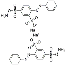4-Amino Azobenzene-2,4-Disulfonic Acid Disodium Salt 结构式