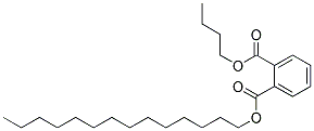 Butyl Myristyl Phthalate 结构式