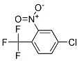 2-Nitro-4-Chlorobenzotrifluoride 结构式