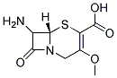 7-amino-3-methoxy-3-cephem-4-carboxylic acid 结构式