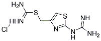 S-(2-GUANIDINOTHIAZOL-4-YLMETHYL)ISOTHIOUREA MONOHYDROCHLORIDE 结构式