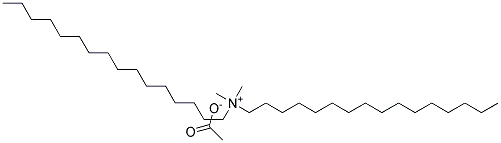 双十六烷基二甲基醋酸铵 结构式