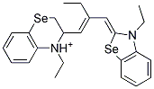 3,3'-Diethyl-9-Ethylselenacarbocyanine 结构式