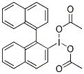 (S)-2-(Diacetoxyiodo)-1,1'-Binapthyl 结构式