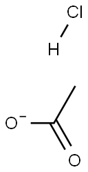 AcetateHcl 结构式