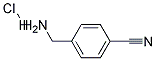 4-CyanobenzylamineHcl 结构式