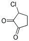 3-Chlorocyclopentan-1.2-Dione,~97% 结构式