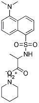 Dansyl-Dl-AlaninePiperidiniumSalt 结构式