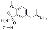 5-((2R)-2-Aminopropyl)-2-Methoxy Benzenesulfonamide Hcl 结构式