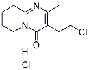 3-(2-Chloro Ethyl)-6,7,8,9-Tetrahydro-2-Methyl-4H-Pyrido(1,2-A)Pyrimidin-4-One Hcl 结构式