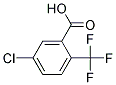 5-氯-2-(三氟甲基)苯酸 结构式