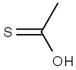 THIOACETIC ACID FOR SYNTHESIS 结构式