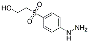 P-HYDROXYETHYLSULFONYLPHENYLHYDRAZINE 结构式