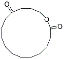 OXACYCLOHEXADECANE-2,13-DIONE 结构式