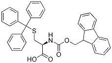 N-FMOC-S-TRITYL-D-CYSTEINE 结构式