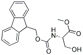 N-FMOC-L-SERINE METHYL ESTER 结构式