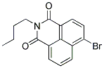 N-正丁基-4-溴-1,8-萘酰亚胺 结构式