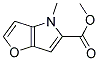 METHYL 4-METHYL-FURO[3,2-B]PYRROLE-5-CARBOXYLATE 结构式