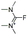 FLUORO-N,N,N'N'-TETRAMETHYLFORMAMIDINIUM 结构式