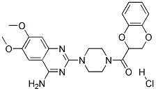 DOXAZOSIN HCL 结构式