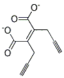 DIPROPARGYLMALEATE 结构式