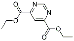 嘧啶-4,6-二甲酸二乙酯 结构式