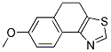 7-METHOXY-4,5-DIHYDRO-NAPHTHO[1,2-D]THIAZOL- 结构式