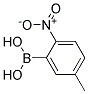 5-METHYL-2-NITROPHENYLBORONIC ACID 结构式