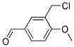 4-METHOXY-3-CHLOROMETHYLBENZALDEHYDE 结构式