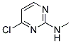 4-氯-N-甲基嘧啶-2-胺 结构式