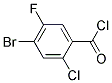 4-BROMO-2-CHLORO-5-FLUOROBENZOYL CHLORIDE 95+% 结构式