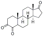 4-ANDROSTONE-3,17-DIONE 结构式