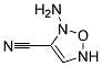 4-氨基-1,2,5-噁二唑-3-甲腈 结构式