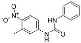 4-[3-(3-METHYL-4-NITRO-PHENYL)-UREIDO]BENZENE- 结构式