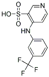 4-[[3-(TRIFLUOROMETHYL)PHENYL]AMINO]-3-PYRIDINESULFONIC ACID 结构式