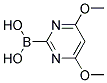 4,6-DIMETHOXYPYRIMIDIN-2-YL-2-BORONIC ACID 结构式