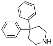 4,4- 二苯基哌啶 结构式