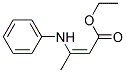 3-Anilinocrotonic acid ethyl ester 结构式