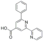 [6-PHENYL-2,2'-BIPYRIDINE]-4-CARBOXYLIC ACID 结构式