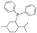 (5-METHYL-2-ISOPROPYLCYCLOHEXYL)DIPHENYLPHOSPHINE 结构式