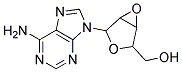 (4-(6-AMINO-9H-PURIN-9-YL)-3,6-DIOXA-BICYCLO[3.1.0]HEXAN-2-YL)METHANOL 结构式