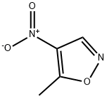 5-甲基-4-硝基异噁唑 结构式