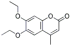 6 7-DIETHOXY-4-METHYLCOUMARIN FOR 结构式
