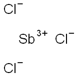 ANTIMONY TRICHLORIDE SPRAY REAGENT 结构式