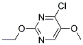 4-CHLORO-2,-ETHOXY-5-METHOXY-PYRIMIDINE 结构式