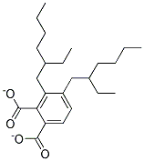 BIS(2-ETHYLHEXYL)PHTHALATE SOLUTION 100UG/ML IN HEXANE 5X1ML 结构式