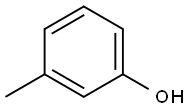 M-CRESOL SOLUTION 100UG/ML IN METHANOL 5ML 结构式